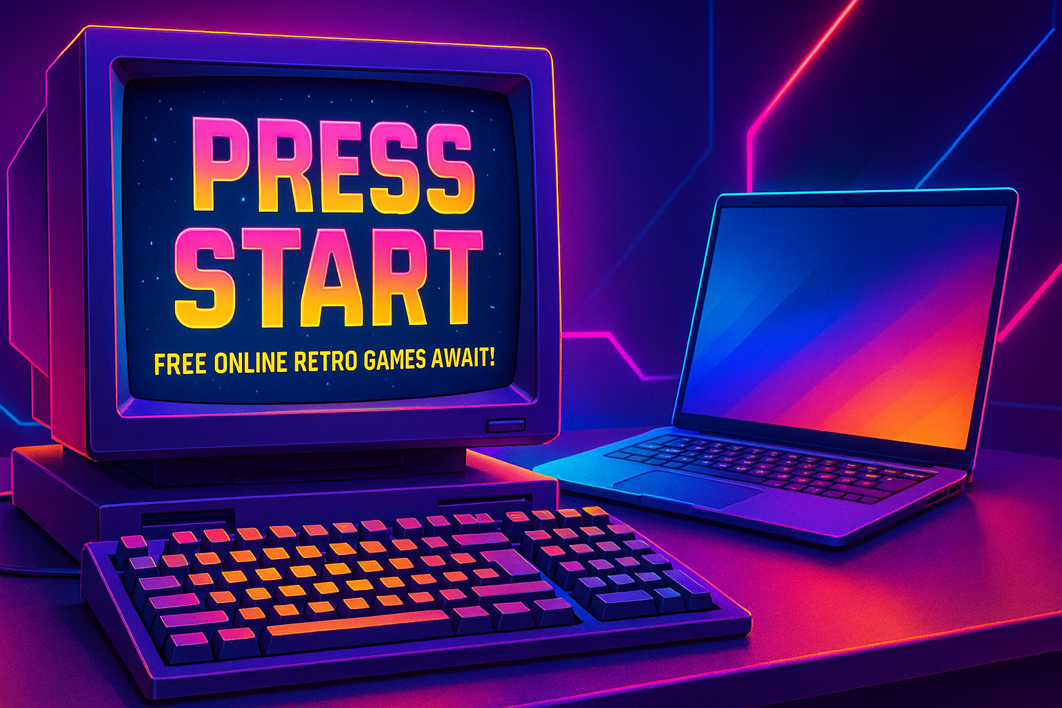 Press Start on Classic PC: Free Online Retro Games Await!